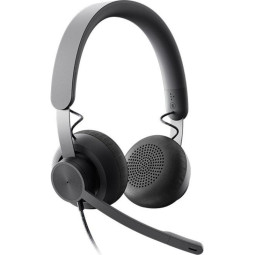 Гарнитура Logitech Zone Wired Teams Graphite(981-000870)