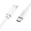 Кабель USB PERO DC-08 PD Type-C to Type-C, 1m, White
