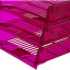 Лоток горизонтальный Attache Bright Colours решетчатый прозрачный фиолет
