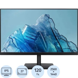 Монитор Acer Vero (UM.HV7CD.G05)27/WQHD/IPS/120Hz/350cd/4ms/HDMI/DP