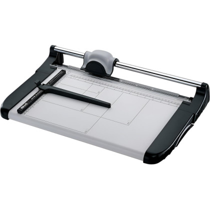 Резак для бумаги Kw-Trio 3018 A4,15л.,360мм,автоприжим, дисковый