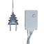 Гирлянда светодиодная Бахрома 1.8х0.5 м, IP20, 48 LED, бел, 8 реж 3556829