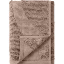 Полотенце махровое Verossa 70х140 Wave Texture, 480 гр, коричневый, 797265