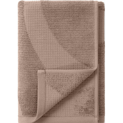 Полотенце махровое Verossa 70х140 Wave Texture, 480 гр, коричневый, 797265
