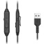 Гарнитура A4Tech Fstyler (FH100U (STONE BLACK)) черный 2м накладные USB