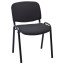 Стул FA_EChair Rio(ИЗО) черн, ткань черная С-11/ТК-1