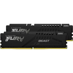 Модуль памяти Kingston FURY DDR5 DIMM 32GB(2x16Gb) 5200Мгц(KF552C40BBK2-32)