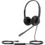 Гарнитура головная Yealink UH34 Dual UC Дуо, Проводная, HD звук, USB, шт
