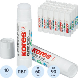 Клей-карандаш 10г KORES Paper Stick &#039;17103