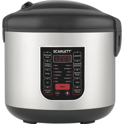 Мультиварка SCARLETT SC-MC410S27, 900Вт, 5л, черный