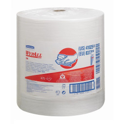 Материал протирочный нетканый WYPALLxX80WHLROLL1P 1X475 31,5х31см бел.8377