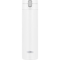 Термокружка Thermos FJM-450 WH (0,45 литра) с трубочкой, белая, 562531