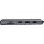 Разветвитель USB UGREEN CM498 (15600) USB-C to 3xUSB-A TF SD VGA RJ45 HDMI