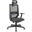 Кресло VB_EChair 663 TC-H черный TW-01 38-418 сетка/ткань