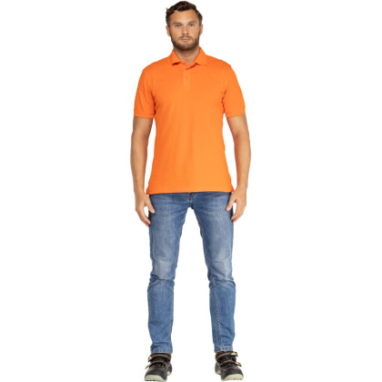 Рубашка Поло (190г.) кор.рукав оранж. (XL)