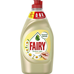 Средство для мытья посуды Fairy Нежные руки Ромашка и витам. Е 450мл