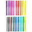 Фломастеры набор Deli ColoRun вентилир. 24цв.пакет с европодвес., EC10023