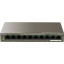 Коммутатор Tenda TEF1110P-8-102W 10/100 Мбит/с + 2 Гбит с 8 портами PoE