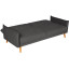 Диван _ХД Finsoffa NATTEN Relax 3,раскл.2подушки,тк.вел Amigo Grafit серый