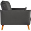 Диван _ХД Finsoffa NATTEN Relax 3,раскл.2подушки,тк.вел Amigo Grafit серый