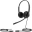 Гарнитура головная Yealink YHS34 Dual Дуо, Проводная, HD звук, QD, RJ9, шт