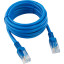 Патч-корд UTP Cablexpert PP10-2M/B кат.5e, 2м, литой, (синий)
