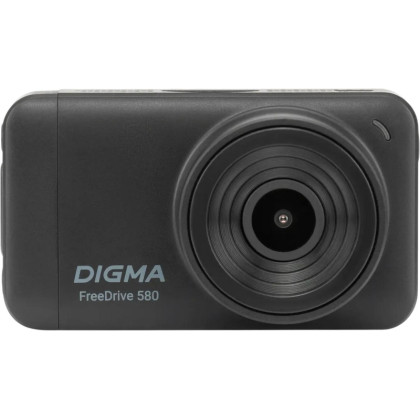 Автомобильный видеорегистратор Digma FreeDrive 1296p GP2178 чер. FD580