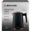 Чайник электрический BRAYER 1054BR,2200Вт,1,7л, STRIX, сталь, автооткл
