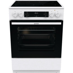 Плита Gorenje GEC6C40WD, стеклокерамическая