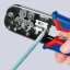 Пресс-клещи для штекеров типа RJ L-190 мм KNIPEX KN-975110