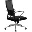 Кресло MT_Sit Air-180/Km00/Wh00/K15cL(M09.B23.G18.W01),черный, хром