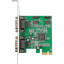 Контроллер PCI-E MS9904 4xCOM Ret(ASIA PCIE 4S)