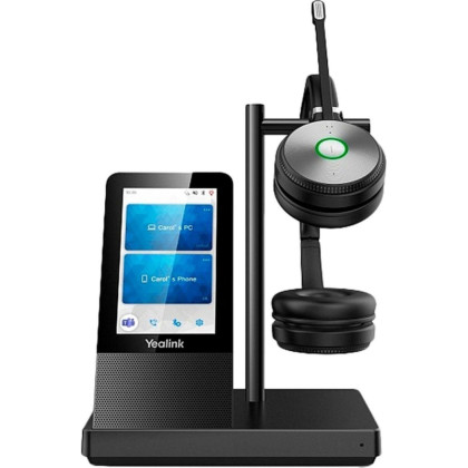 Гарнитура беспроводная Yealink WH66 Dual UC (Дисплей 4&#039;&#039;, DECT, 160м)