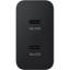Зарядное устройство сетевое Samsung EP-T5020 50W Duo Type-C Black + cable