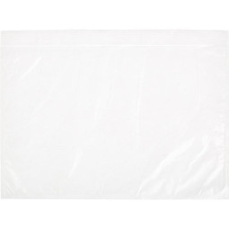 Пакет для сопр.док из прозр. п/э ldpe 240х180+15 стрип мкм SafeDoc 250шт/уп