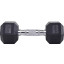 Гантель гексагональная STARFIT DB-301  7 кг,обрезиненная,черный,УТ-00019788