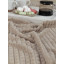 Плед TexRepublic Deco Кубики Фланель 200х220 см Бежевый