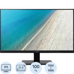 Монитор Acer Vero (V227QE3bipv) 21,5/FHD/IPS/100Hz/250cd/4ms/HDMI/DP/VGA