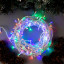Гирлянда светодиодная Нить 20 м , IP44, 200 LED, мульти, 8реж, 220В 3584143