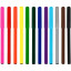Фломастеры Faber-Castell Замок, 12цв., смываемые,картон,европодвес,554201