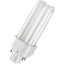 Лампа люминесцентная компактная DULUX D/E 18Вт/830 G24q-2 OSRAM 122354