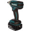 Гайковерт ак,18В,2х4АчLi-ion,0-3000у\м,190Нм,квад1\2,1.4кг,Makita DTW190RME
