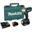 Гайковерт ак,18В,2х4АчLi-ion,0-3000у\м,190Нм,квад1\2,1.4кг,Makita DTW190RME