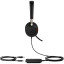 Гарнитура Yealink UH38 Dual UC-BAT Дуо, гибридная, USB/Bluetooth, HD, LED