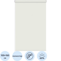 Рулонная штора Комус Мебель Sky W2237 V5, 100х160 бежевый