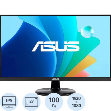Монитор ASUS 90LM06H1-B04370(VA27DQFR)27/FHD/IPS/100Hz/250cd/1m/HDMI/DP/VGA