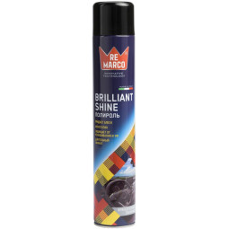 Полироль -очиститель пластика BRILLIANT SHINE 750мл(аэр)RE MARCO RM-809