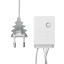 Гирлянда светодиодная Нить 20 м , IP20, 200 LED, мульти,8 реж, 220В 3556803