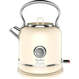 Чайник электрический Tesler KT-1745 BEIGE, 2000Вт., 1,7л, (нерж.сталь)