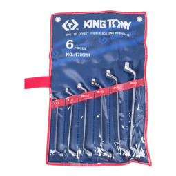 Набор ключей накидных, 6-17 мм, 6 предметов KING TONY